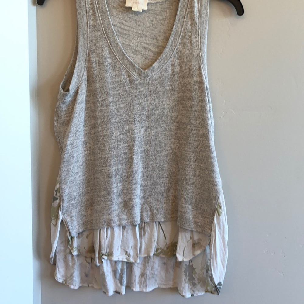 Anthropologie tank top by Deletta